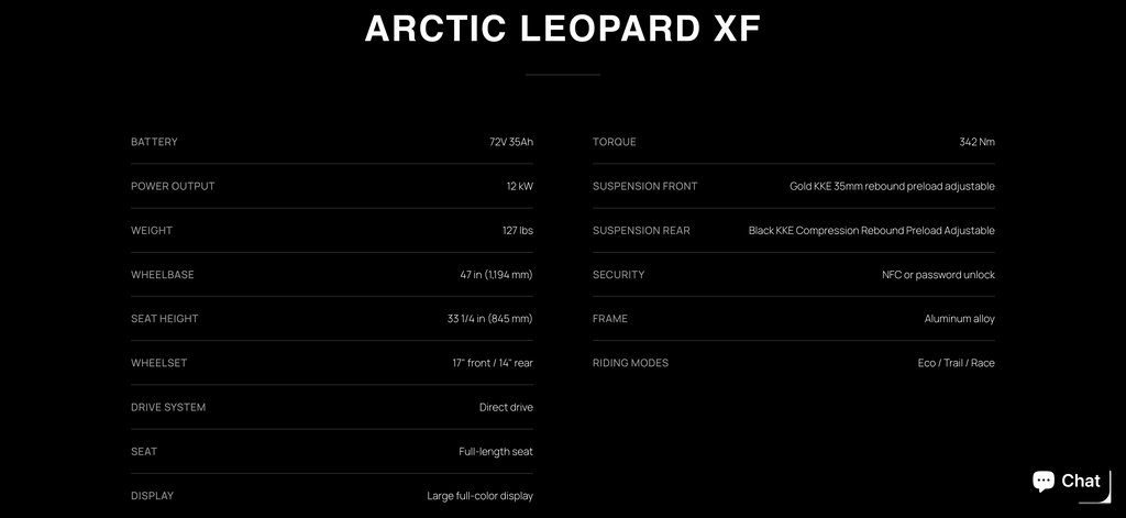 Arctic Leopard XF