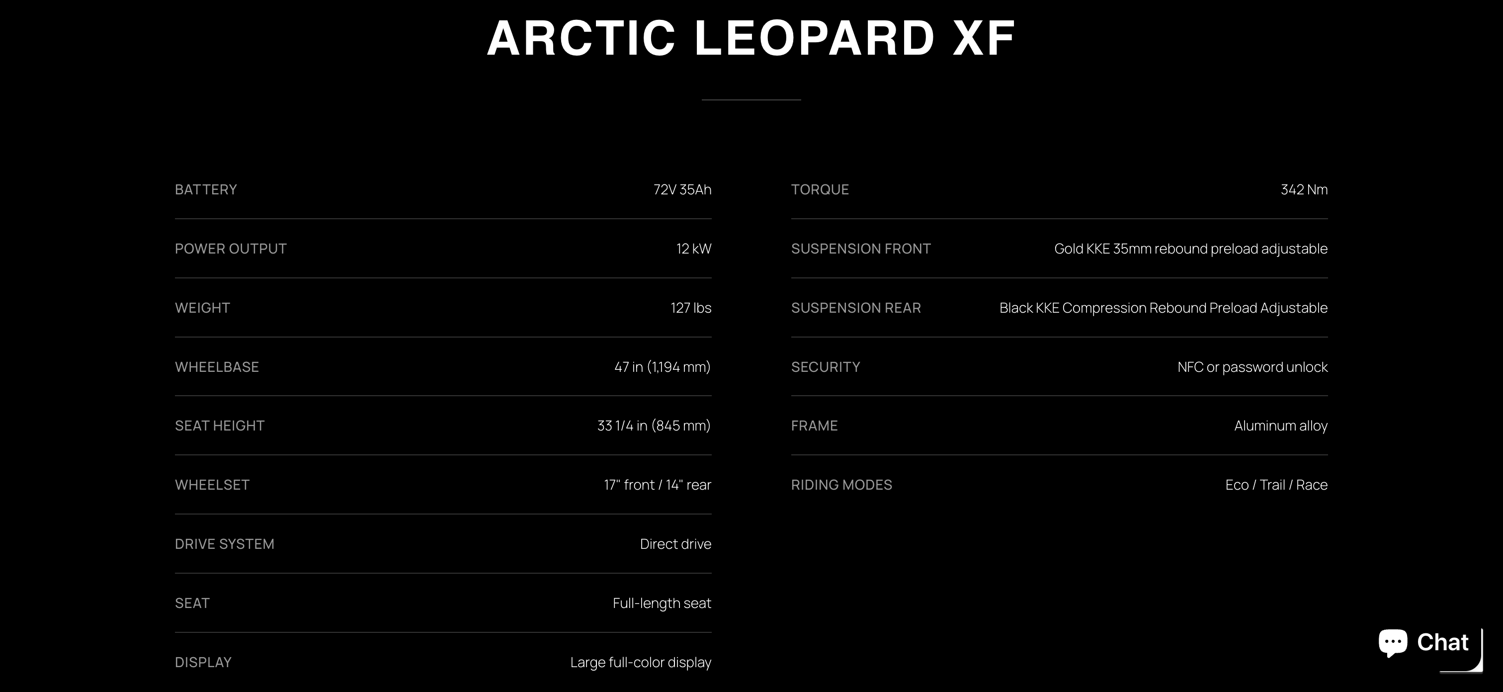 Arctic Leopard XF